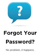 forgot my password