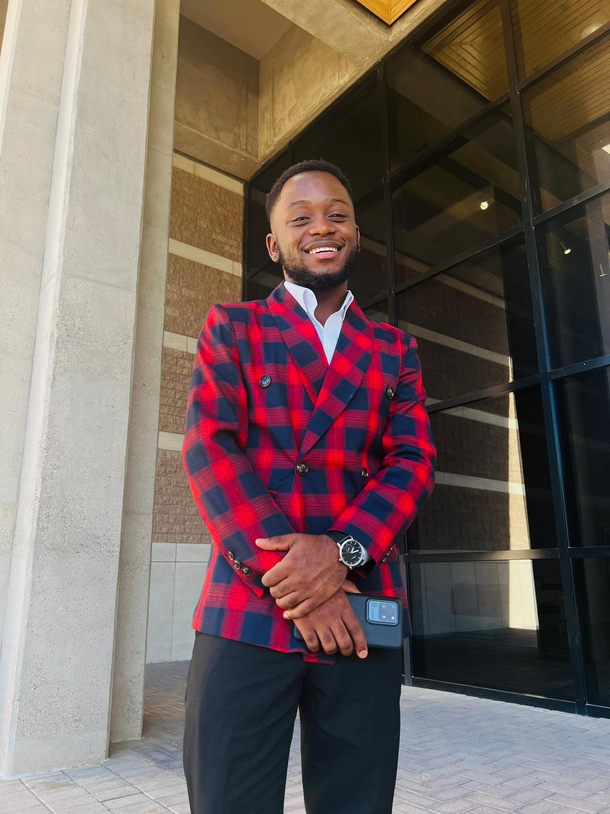 Steven Mbale at your service