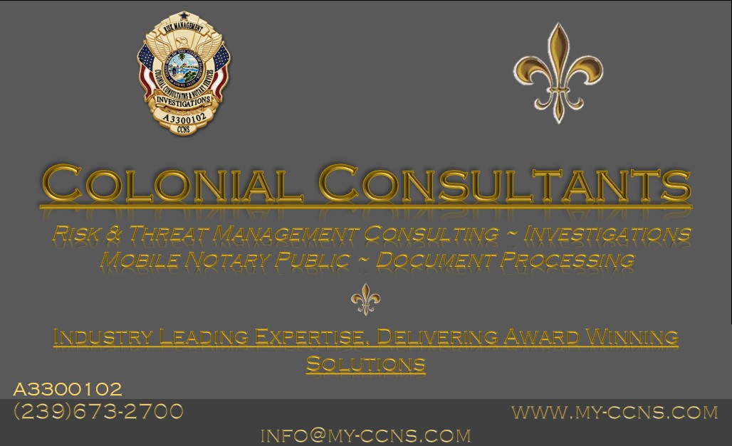 Colonial Consultants & Notary Services, L.L.C.